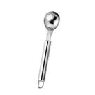 Colher Pegador Bola de Sorvete Aço Inox Térmica Prata