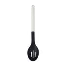 Colher Perfurada KitchenAid Nylon Branca Multiuso para Servir Cozinha Utensílio Escorrer Alimentos Antiaderente Resistente Durável Colher Perfurada KitchenAid Nylon Branca Multiuso para Servir Cozinha Utensílio Escorrer Alimentos Antiaderente Resistente Durável