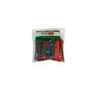 Colher Plástica Colorida 8cm Piccolo Sortida Plastilânia Pacote 100 Unidades