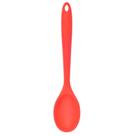 Colher Redonda Silicone 27cm Utensílio Cozinha Mesa Posta