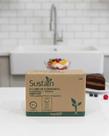 Colher Sobremesa Madeira 11cm Talge Eco Sustain Descartável Biodegradável a Granel