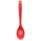 Colher Vazada de Silicone 27cm Vermelho N248996-1 - Quanhe