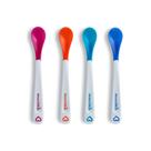 Colheres de Bebê Munchkin White Hot Safety - Sem BPA - Pacote com 4