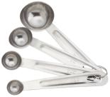 Colheres de medição GoodCook Classic Set 4 em aço inoxidável Colheres de medição GoodCook Classic Set 4 em aço inoxidável