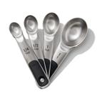 Colheres de medição OXO Good Grips em aço inoxidável 4 peças Colheres de medição OXO Good Grips em aço inoxidável 4 peças
