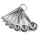 Colheres de medição U-Taste 18/8 em aço inoxidável, conjunto de 7 Colheres de medição U-Taste 18/8 em aço inoxidável, conjunto de 7