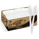 Colheres de plástico descartáveis R-KAY 1000 Count - Branco