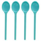 Colherzinha de Sobremesa Mini Azul Bebe Com 50 Unidades Colherzinha de Sobremesa Mini Azul Bebe Com 50 Unidades