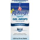Colírio em gel lubrificante Refresh Optive 10 ml, pacote com 4