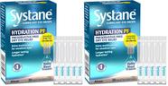 Colírio Lubrificante Alcon Systane Hydration Sem Conservantes 2x30 Unidades 18 ml
