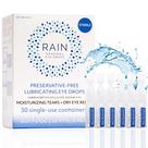 Colírio sem conservante de chuva para olhos secos severos Colírios mais naturais para alívio de olhos secos Fórmula exclusiva alivia olhos secos e coceira Recupere o conforto ocular