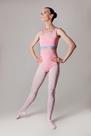 Collant Ballet com Elástico Rosa Tamanho M