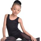 Collant Ballet/ Regata - Rosa/ Preto