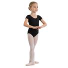 Collant Infantil Manga Curta Só Dança Preto - 4 - Preto