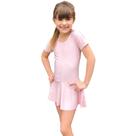 Collant Saia Com Laço - Rosa Claro