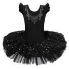 Collants de balé BAOHULU, saia completa, tutu, dança, vestido para meninas