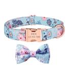 Collar Genérico para Perro Personalizado con Nombre y Pajarita (Tamaño S)