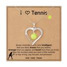 Collar Lydow de Tenis en Latón Chapado en Plata de Ley 16 cm + 3 cm