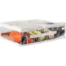 Colmeia Fechada Organizadora Sapatos Roupas Toalhas Branca Tamanho M 30x45x12cm