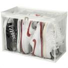 Colmeia Fechada Organizadora Sapatos Tenis Bolsa Vertical 44x24x32 Com Zíper
