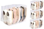 Colmeia Organizadora de Sapatos Tênis Cristal 25ax40px25l 4 Unidades