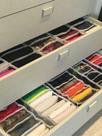 Colmeia Organizadora Gavetas Fraudas 10 Nichos Br- Kit 3 Un.