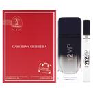 Colônia Carolina Herrera 212 VIP Black Masculina 110ml Kit