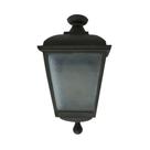 Colonial Meia Cara Galena para Jardim em Alumínio e Vidro Preto Luminárias N. Sra. da Guia Colonial Meia Cara Galena para Jardim em Alumínio e Vidro Preto Luminárias N. Sra. da Guia