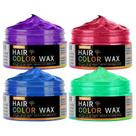 Color de cabelo temporário Wax lockmio 120g para homens, mulheres e crianças