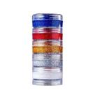 Color make kit 5 cores glitter cremoso 4g ( cada) Color make kit 5 cores glitter cremoso 4g ( cada)