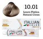 Coloração 10.01 Louro Platina Natural Cinza Itallian Color