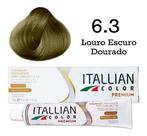 Coloração 6.3 Louro Escuro Dourado Itallian Color Coloração 6.3 Louro Escuro Dourado Itallian Color