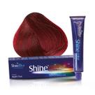 Coloração 6.66 Louro Escuro Vermelho Intenso Shine Blue 50g