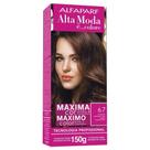 Coloração 6.7 Castanho Luminoso Claro Alta Moda 150G