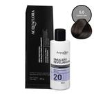 Coloração Acquaflora 5.0 60g + Água Oxigenada 20 Volumes 90ml Coloração Acquaflora 5.0 60g + Água Oxigenada 20 Volumes 90ml