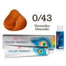 Coloração Color Perfect 0.43 Vermelho Dourado Oxidante Welloxon 20 Volumes Wella