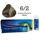 Coloração Color Perfect 6.2 Louro Escuro Mate Emulsão Oxi 30 Welloxon Wella
