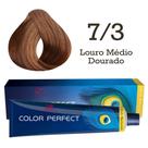 Coloração Color Perfect 7.3 Louro Médio Dourado Wella