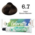 Coloração Coloratto 6.7 Loiro Escuro Marrom Itallian Color