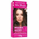 Coloração Creme 5.7 Castanho Luminoso Médio Alta Moda - Alfaparf