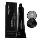 Coloração Creme Acquaflora 5.7 Castanho Claro Marrom 60g