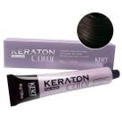 Coloração Creme Dual Block Keraton Color 4.0 Castanho Médio 50g - Kert