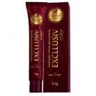 Coloração Creme Excllusiv Color 7.34 Caramelo 50g - Haskell