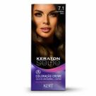Coloração Creme Kert Keraton Selfie 7.1 Louro Médio Cinza Coloração Creme Kert Keraton Selfie 7.1 Louro Médio Cinza