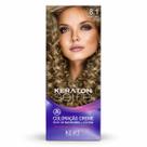 Coloração Creme Kert Keraton Selfie 8.1 Louro Claro Cinza