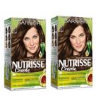 Coloração Creme Nutrisse 50 Castanho Claro Amêndoa Tinta Kit