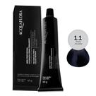 Coloração Creme Permanente Acquaflora 1.1 Preto Azulado 60g Coloração Creme Permanente Acquaflora 1.1 Preto Azulado 60g