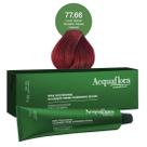 Coloração Creme Permanente Vegana 77.66 Louro Natural Vermelho Intenso Esp - Acquaflora