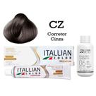 Coloração CZ Corretor Cinza Oxi 06 Volumes 90ml Itallian Color Coloração CZ Corretor Cinza Oxi 06 Volumes 90ml Itallian Color
