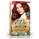 Coloração em Creme Castanho Acobreado Sem Amônia Kit 50g Soft Color Vegano